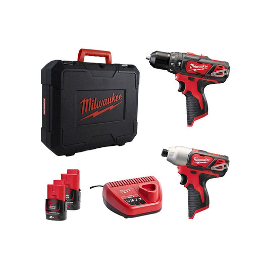 MILWAUKEE M12BPP2B-202B Combo Kit