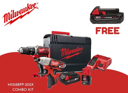 MILWAUKEE M1218BPP-202X Combo Kit